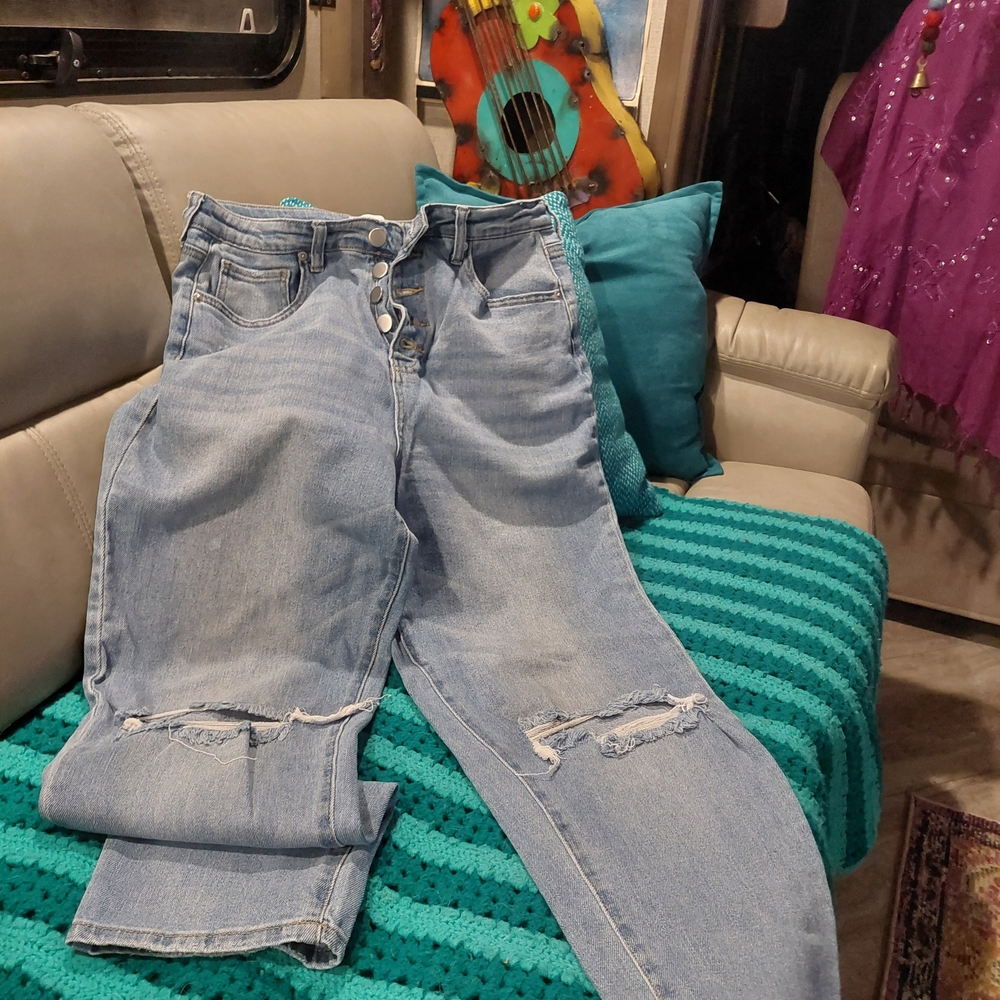 Abound Light Blue Boyfriend Jeans